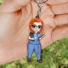 Personalized Nurse Character Keychain, Gift For Nurses MK 2.jpg